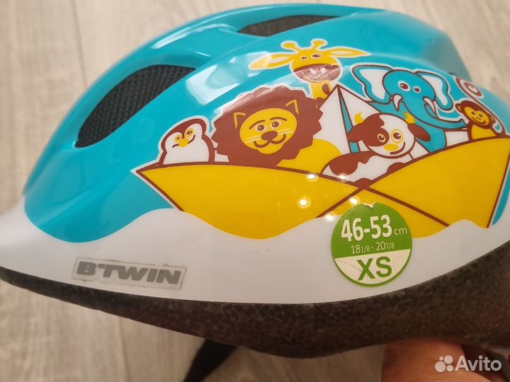 Шлем защитный детский для роликов, велосипед 46-53