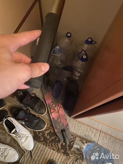 Трюковой самокат кастом в парк