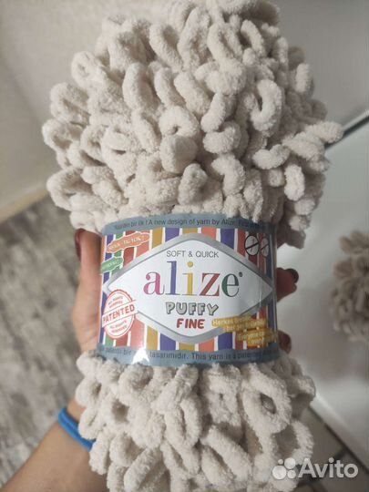 Пряжа alize puffy fine
