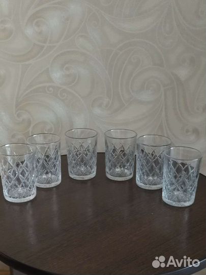 Хрусталь СССР стаканы, стопки
