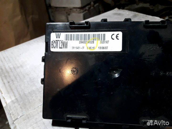 Блок комфорта ниссан тиида C11