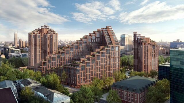 1-к. апартаменты, 46,7 м², 4/19 эт.