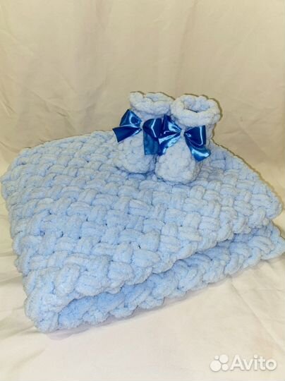 Детский плюшевый плед