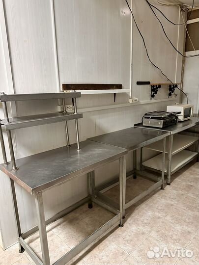 Столы из нержавейки бу
