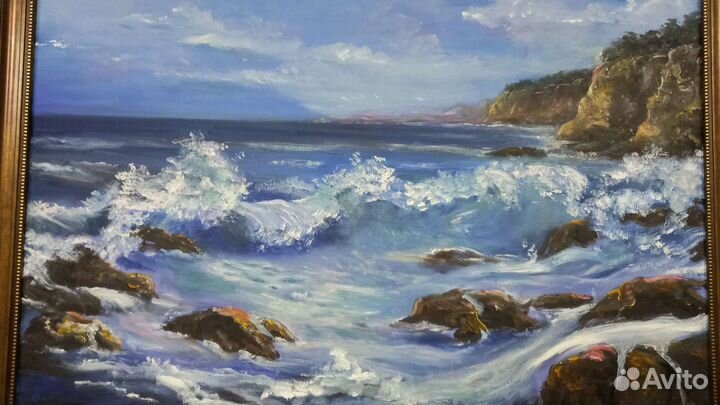 Картина маслом на холсте пейзаж