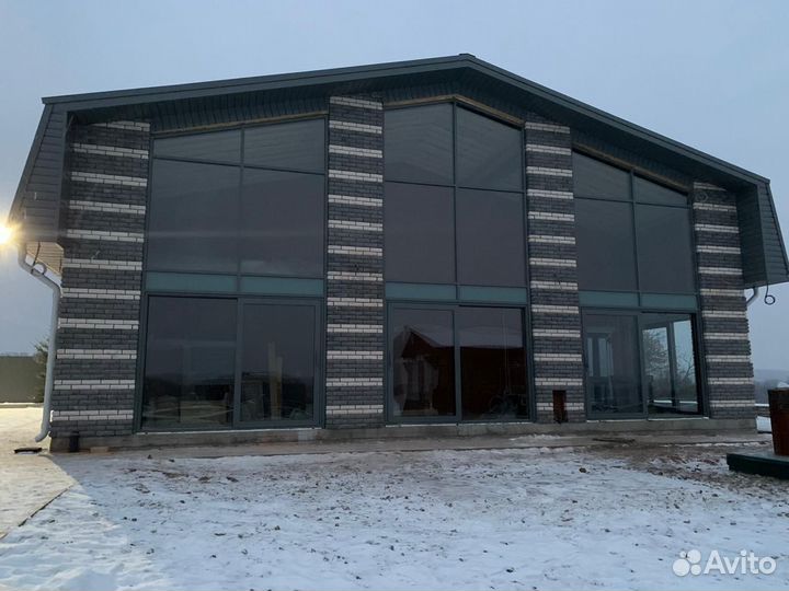 Витражи алюмниевые