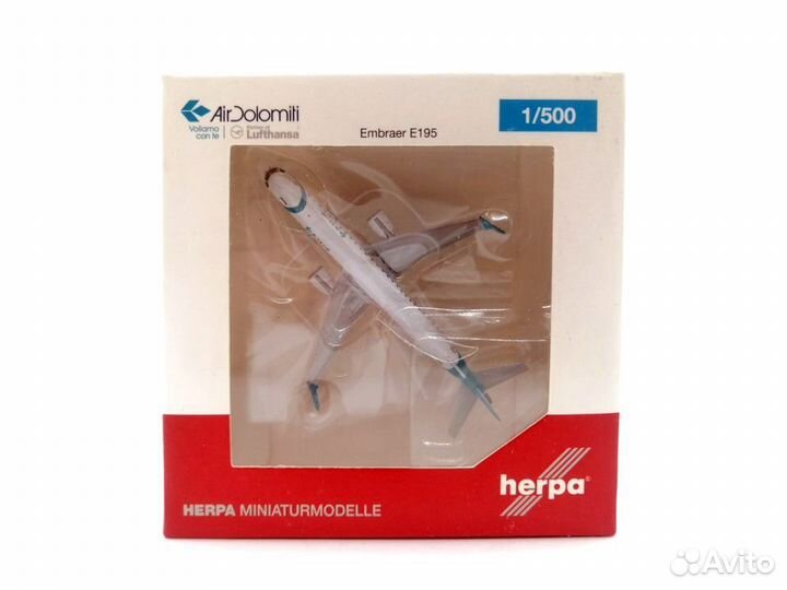 Модель самолета Herpa Wings 528757 Air Dolomiti