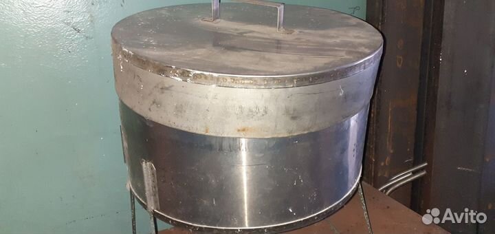 Домашняя коптильня из нержавейки