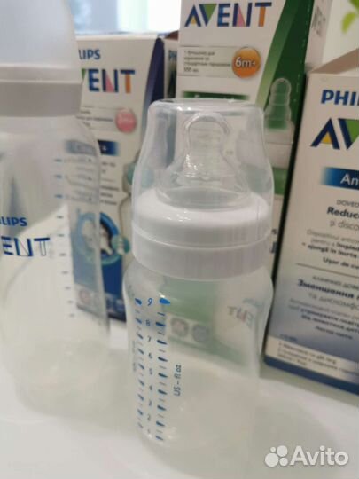 Бутылочки avent новые