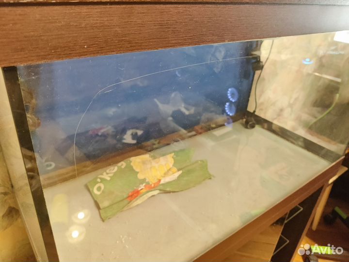 Аквариум 180 литров с тумбой фирмы арг
