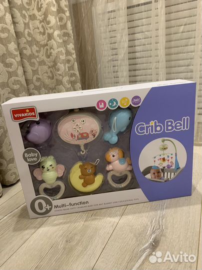 Мобиль музыкальный на кроватку