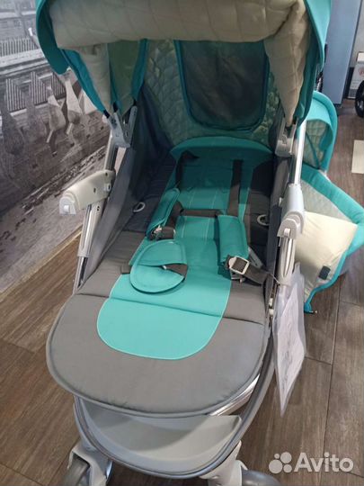 Коляска 2 в 1 новая алюминиевая рама