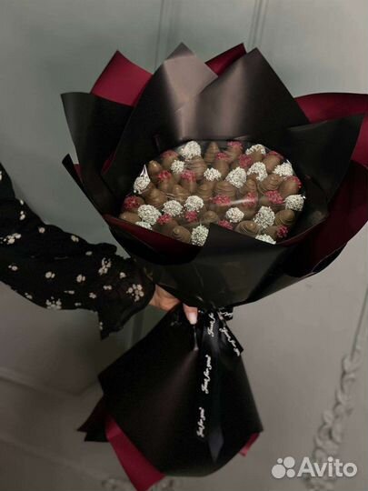 Букет клубника в шоколаде