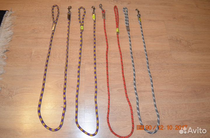 Поводки для мелких пород собак, ошейники и шлейка