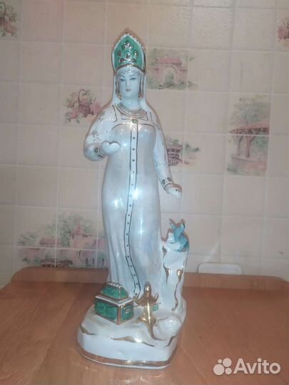 Хозяйка медной горы фарфор Дулево 1964