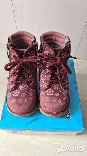 Ботинки для девочки демисезонные 23 размер