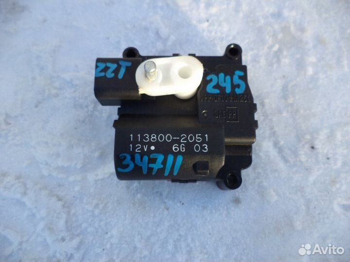 Сервопривод заслонок печки Toyota Allion ZZT245