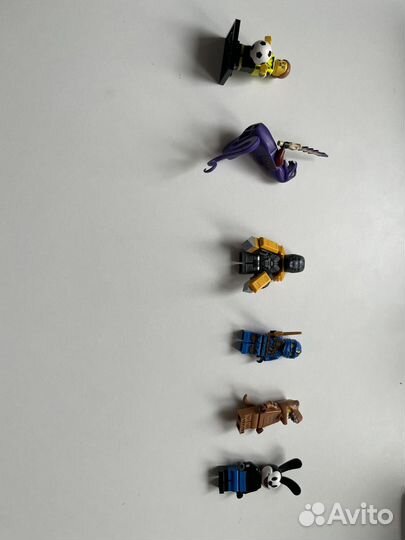 Мини фигурки lego