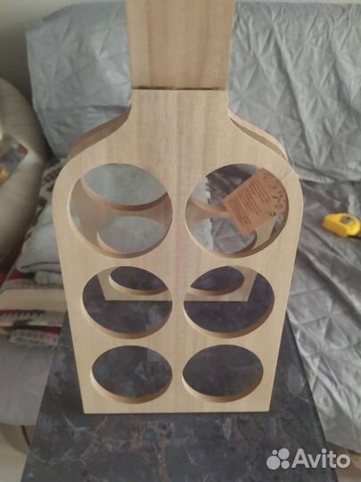 Подставка для винных бутылок, новая