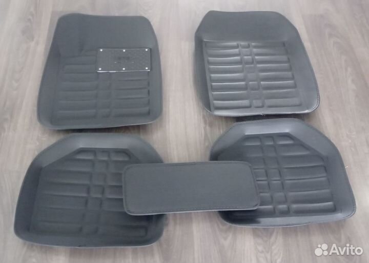 3D коврики салона из экокожи