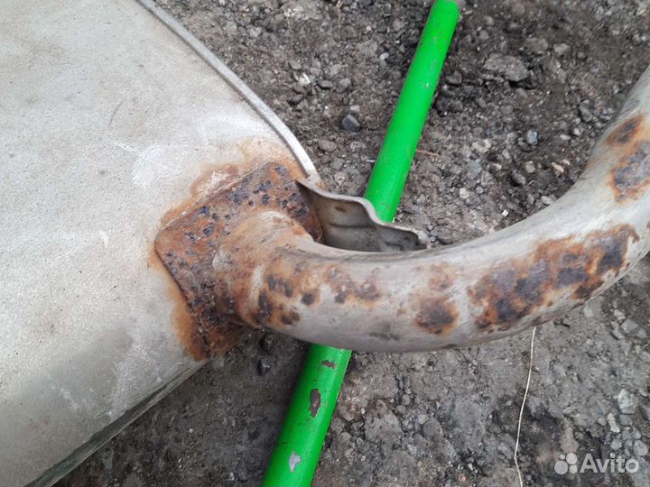 Задняя банка глушителя хендай соната 5