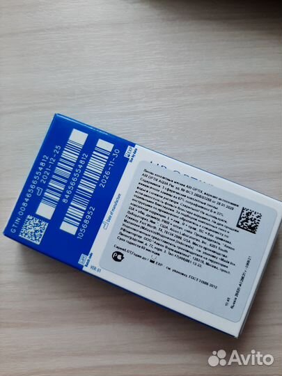 Линза Alcon Air optix aqua -6.50