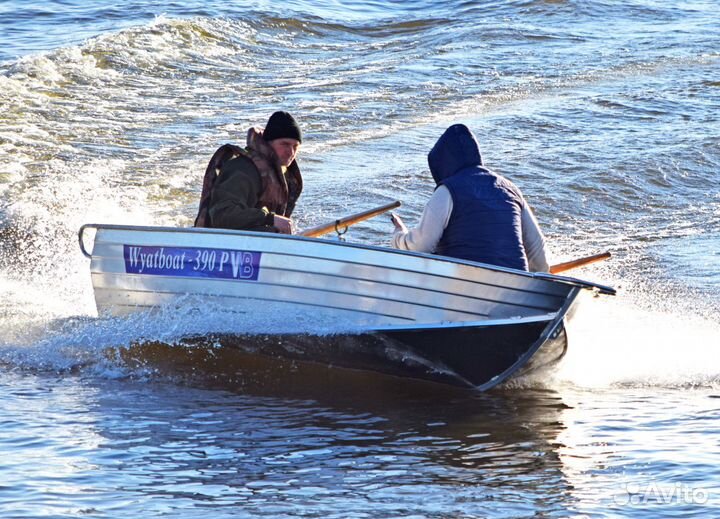 Новая алюминиевая моторная лодка Wyatboat 390Р