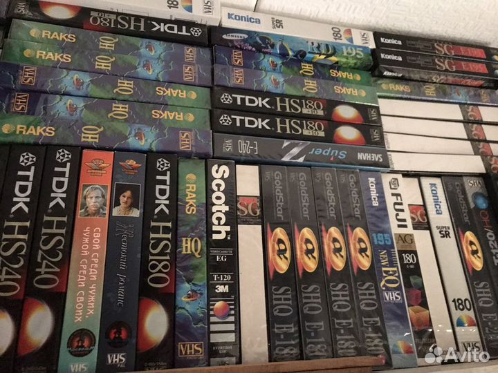 Видео касеты с фильмами