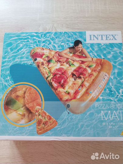 Надувной матрас пицца