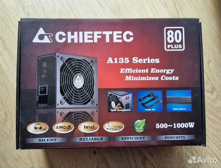 Блок питания Сhieftec 750w