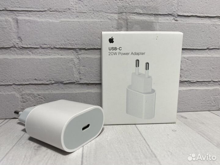 Блок для зарядки iPhone type-c адаптер