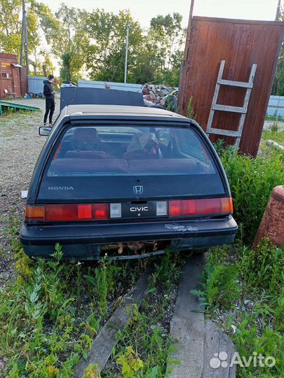 Honda civic lll 1986 год