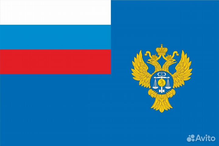 Флаг Казначейства РФ