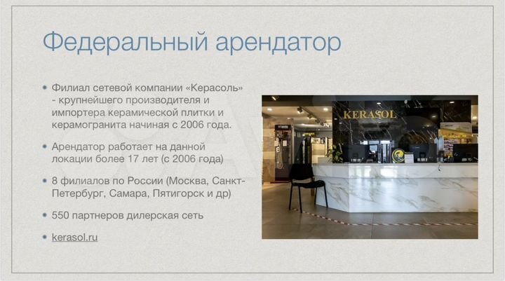 Торговая площадь, 540 м²