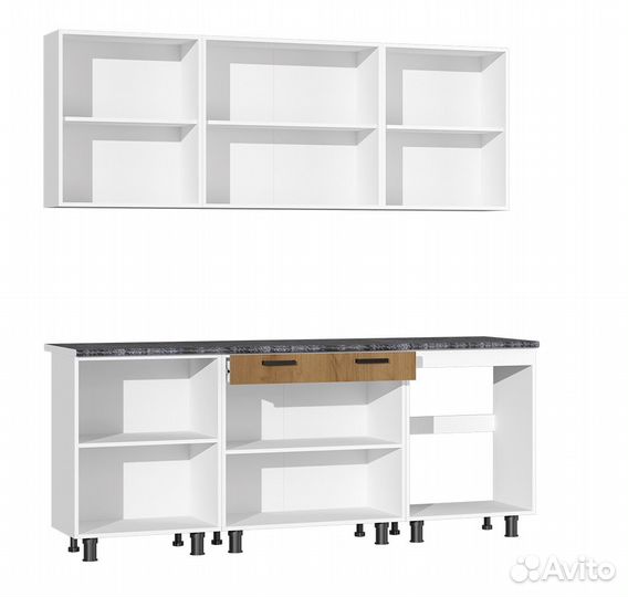 Кухонный гарнитур 2 метра новый в наличии