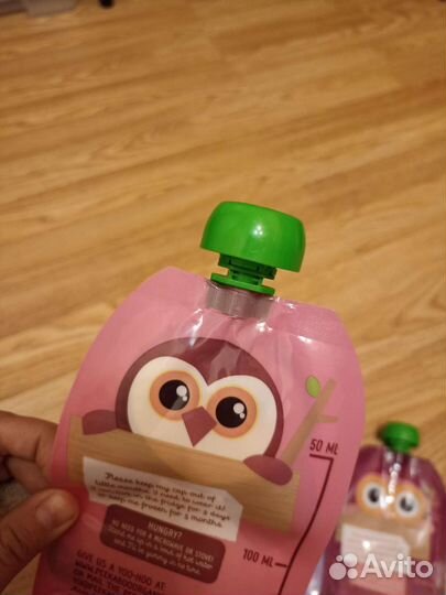 Многоразовые паучи для питания