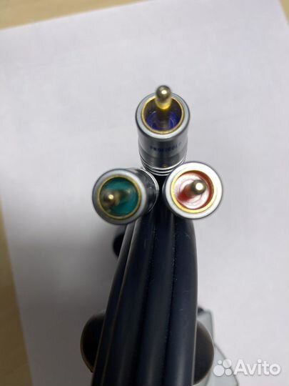 Кабель Profigold Scart -3 RCA (component ) 1,5м