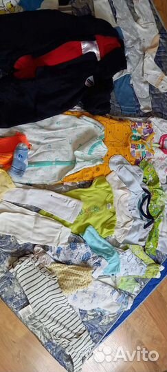 Вещи пакетом на мальчика 56 62 68