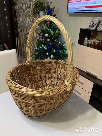 Корзины плетеные из ивы