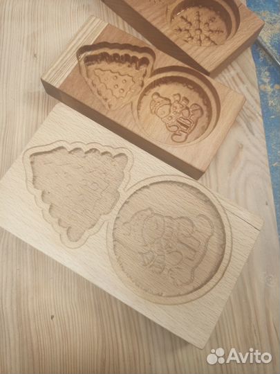 Деревянные фомы для пряников. бук