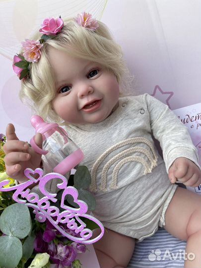 Кукла Реборн 60 см