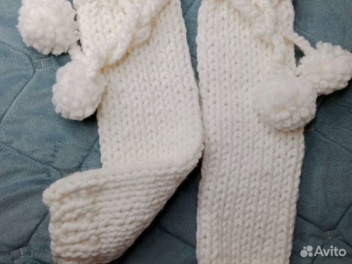 Гетры женские белые