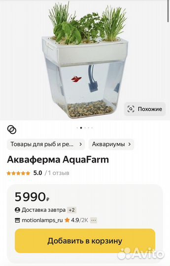 Акваферма, аквариум