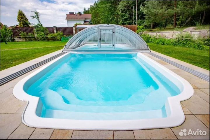 Композитный бассейн Атлантик premium