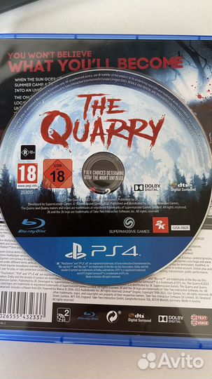 The Quarry ps4