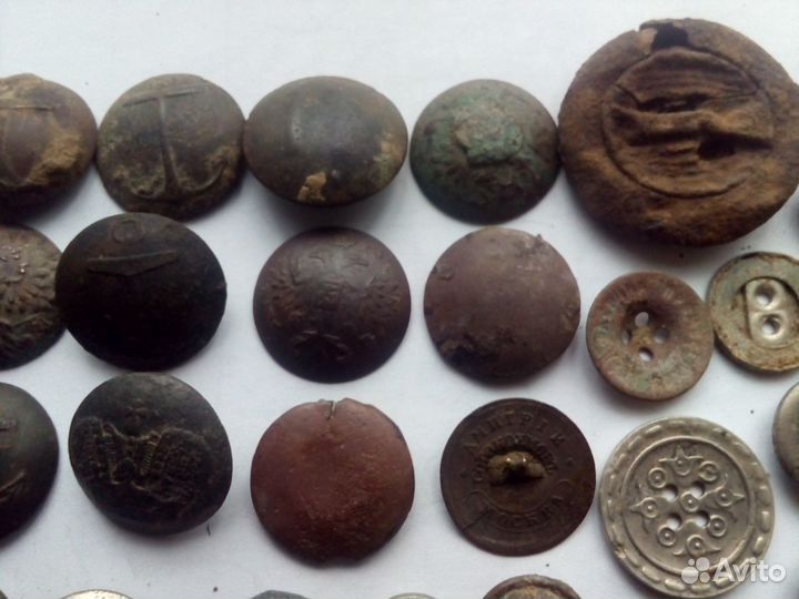 Пуговицы старинные 18-19-20 век и обручалки
