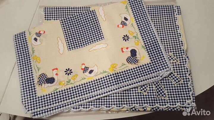 Набор скатерть + салфетки для Пасхи