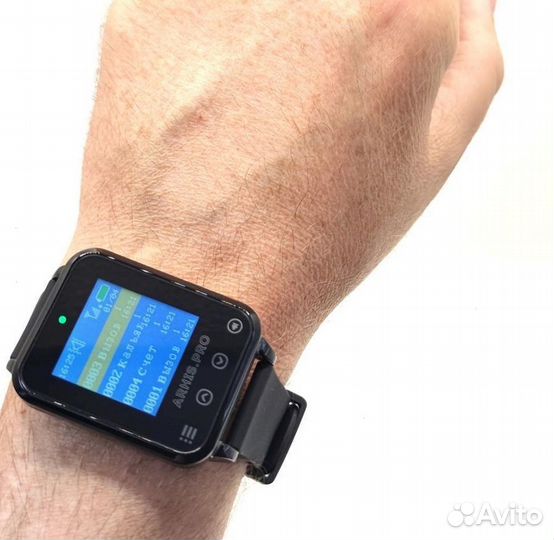 Влагозащищенный пейджер часы для официанта Элит