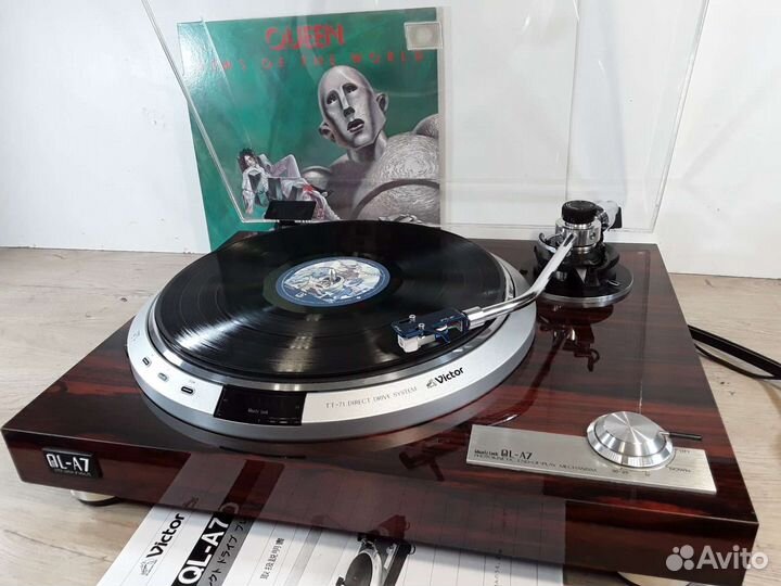 Проигрыватель винила Victor QL-A7. Japan. Идеал