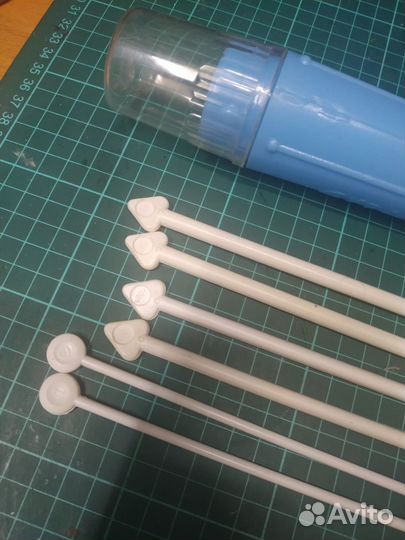 Спицы вязальные, толстые СССР и чехол